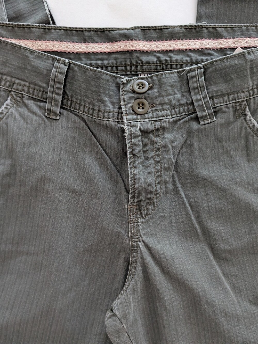 Women's Lucky Brand Dungaree In Green